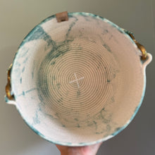 Load image into Gallery viewer, Marbled Rope Pail - No. 004