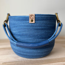 Load image into Gallery viewer, Rope Pail - Blueberry