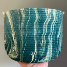 Load image into Gallery viewer, Marbled Rope Pail - No. 002