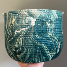 Load image into Gallery viewer, Marbled Rope Pail - No. 004