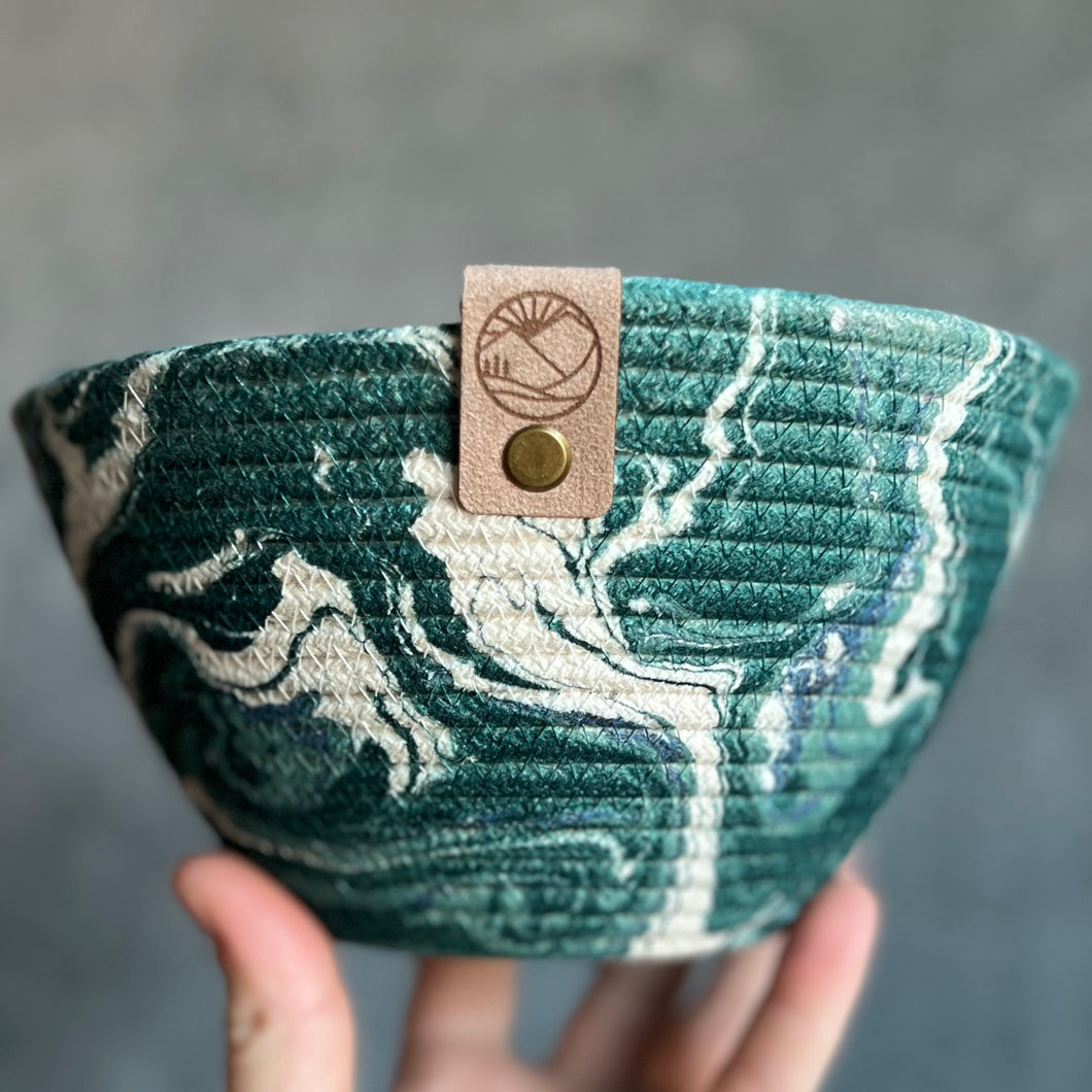 Marbled Catch All Bowl - No. 008