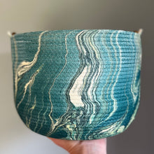 Load image into Gallery viewer, Marbled Rope Pail - No. 001