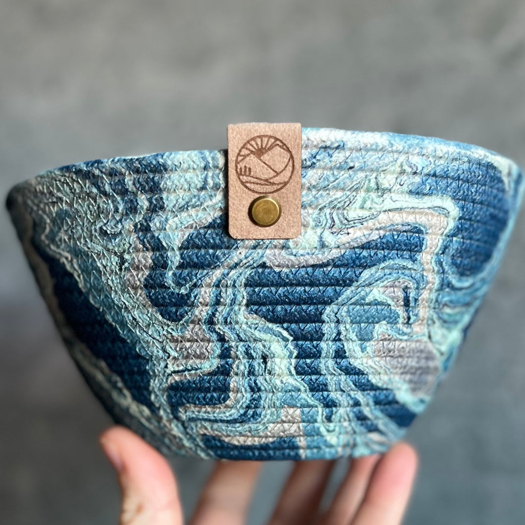 Marbled Catch All Bowl - No. 007