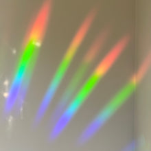 Load image into Gallery viewer, Scout + Bean Rainbow Prism Suncatcher